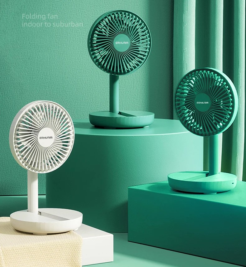 Rechargeable 5-inches Folding fan